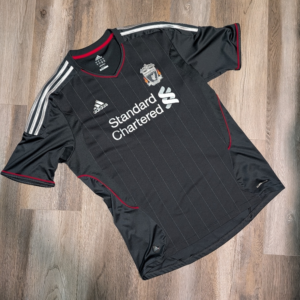 Adidas Liverpool 2011/12 Away Kit Soccer Jersey Football Shirt Suarez Gerrard